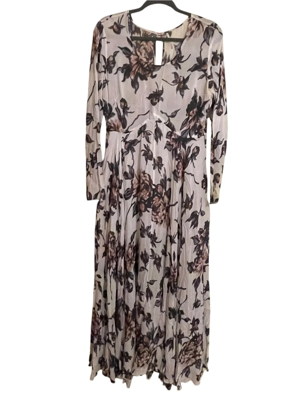 Free People First Kiss Floral Maxi Dress size M